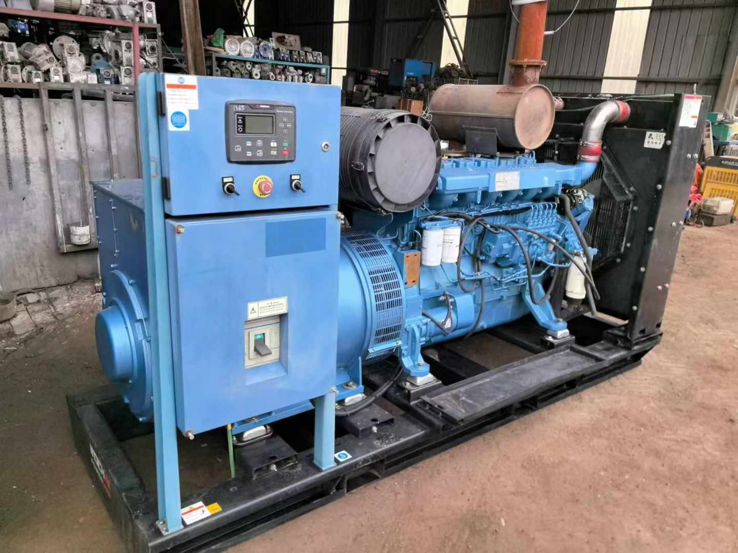 博望500kW 柴油发电机组可带动设备功率的计算公式是什么？