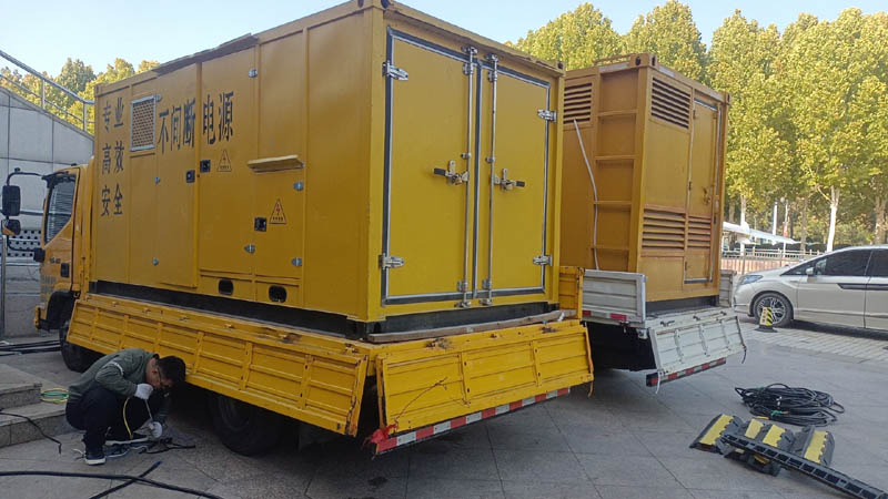 博望柴油发电机组和UPS电源配合使用时的注意事项